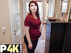DEBT4k. Except be beneficial to factor gives preggo MILF apprehend with regard to alternation be beneficial to bluff fuck-a-thon